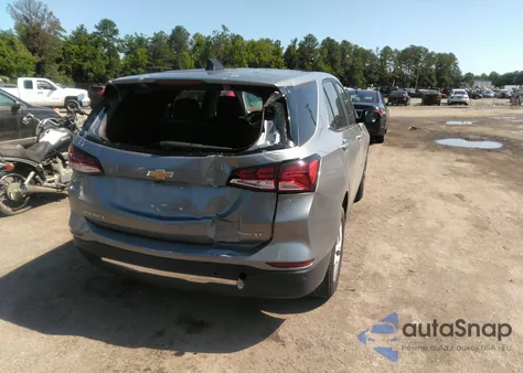 2024 Chevrolet Equinox Lt из США, поврежденный, VIN 3GNAXUEG8RL362825